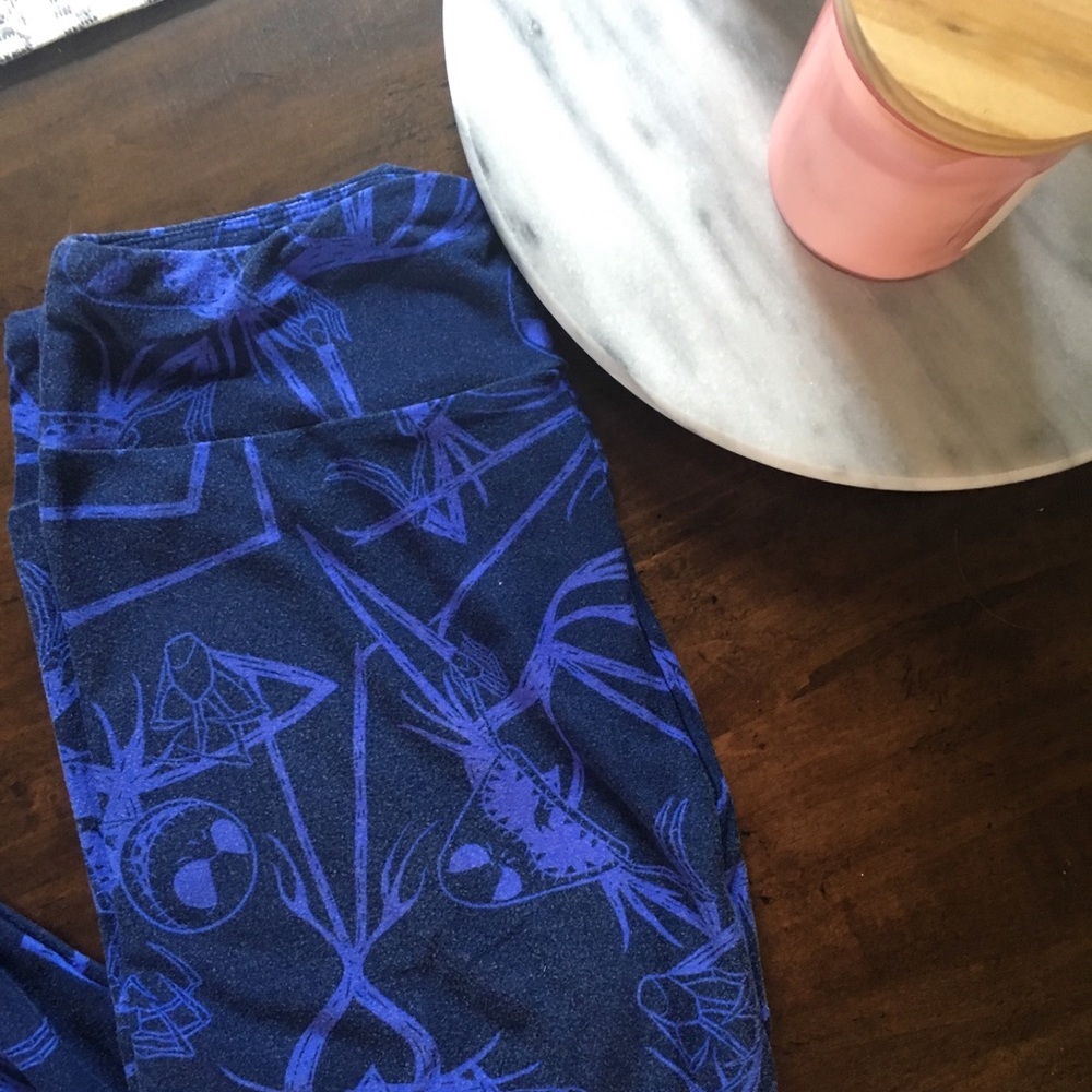 Jack Skellington LulaRoe Disney Leggings